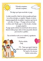 Aperçu - Jeux - Yo tengo - quien tiene?MASCOTAS Espagnol animales - Page 1