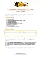 Aperçu - Jeux - Rangement et Classement par taille - Ecole et Rentrée - Page 1