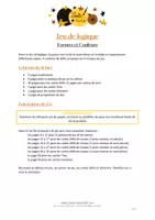 Aperçu - Apprentissages en autonomie - Jeu de logique - Formes et Couleurs - Page 1