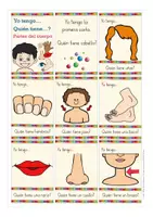 Aperçu - Jeux - Yo tengo…Quién tiene? el CUERPO juego Espagnol - Page 1