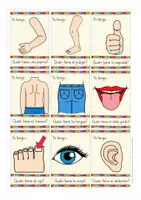 Aperçu - Jeux - Yo tengo…Quién tiene? el CUERPO juego Espagnol - Page 2