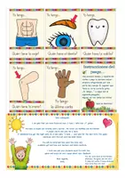 Aperçu - Jeux - Yo tengo…Quién tiene? el CUERPO juego Espagnol - Page 3
