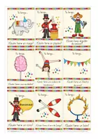 Aperçu - Jeux - Yo tengo… ¿Quién tiene...? En el CIRCO Espagnol - Page 3