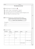 Vorschau - Test - HÜ Zeitformen mit Lösungen - Deckblatt