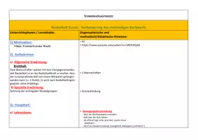 Vorschau - Stundenentwürfe - Stundebilder: Kleines Stundenpaket Basketball - Seite 2