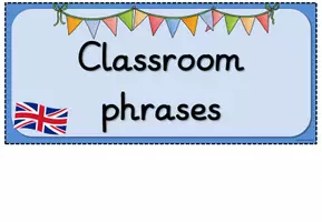 Vorschau - Poster - Englisch: Visualisierung Classroom Phrases - Seite 3