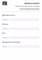 Vorschau - Arbeitsblätter - Feedback für Lehrerinnen und Lehrer / Englisch und Deutsch / verschiedene Versionen - Seite 2