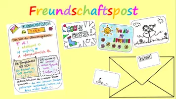 Vorschau - Arbeitsblätter - Ab die Freundschaftspost! (Valentinstag, Freundschaft) - Seite 2
