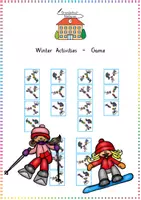 Aperçu - Jeux - Winter Activities - Game - Page de couverture