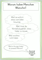 Vorschau - Unterrichtsreihen - Wünsche und Träume Ethik Klasse 2 Klasse 3 Klasse 4 - Seite 1