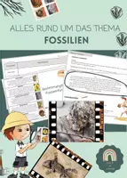 Vorschau - Stundenentwürfe - Themenheft: Evolution - Fossilien - Deckblatt