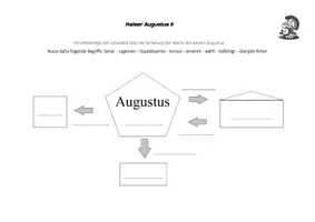 Vorschau - Arbeitsblätter - Kaiser Augustus - Seite 1