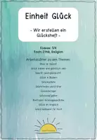 Vorschau - Unterrichtsreihen - Glück - Glücksheft erstellen (Einheit, Ethik) - Deckblatt