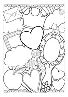 Aperçu - Feuilles d'exercices - carta de amor para mí Espagnol Saint-Valentin - Page 2