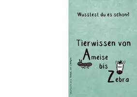 Vorschau - Arbeitsblätter - Tierwissen von A-Z - Druckschrift - Wissens- u. Abschreibkartei - Wusstest du es schon? - Seite 3