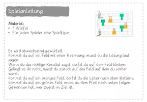 Vorschau - Spiele - Leiterlispiel Kraft der 5 verliebte Zahlen Verdoppelungen bis 10 - Seite 3
