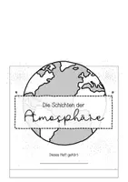 Vorschau - Arbeitsblätter - Flipbook - Aufbau der Atmosphäre + Cliparts - Seite 2