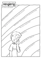 Aperçu - Feuilles d'exercices - Neugier / neugierig - Gefühle kreativ erkunden - Sketchnotes - Page 3