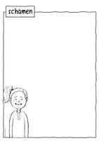 Vorschau - Arbeitsblätter - Scham / schämen - Gefühle kreativ erkunden - Sketchnotes - Seite 1