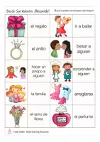 Aperçu - Jeux - Día de San Valentín (la Saint - Valentín) Espagnol jeu de mémoire - Page 2