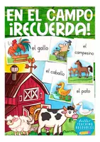 Aperçu - Jeux - campo / animales / naturaleza Espagnol jeu de mémoire - Page de couverture