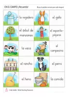 Aperçu - Jeux - campo / animales / naturaleza Espagnol jeu de mémoire - Page 2