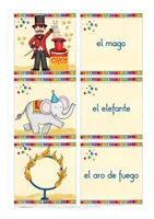 Aperçu - Jeux - en el circo RECUERDA! Espagnol jeu de mémoire - Page 2