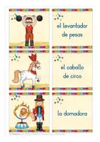 Aperçu - Jeux - en el circo RECUERDA! Espagnol jeu de mémoire - Page 3