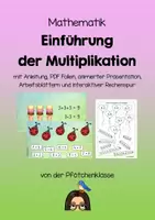 Vorschau - Stundenentwürfe - Materialpaket Einführung der Multiplikation - Deckblatt