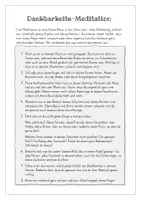 Vorschau - Text - Dankbarkeits-Meditation (für Groß und Klein) - Seite 1