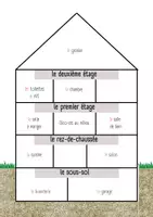 Vorschau - Mal- und Bastelvorlagen - Ma maison: aufklappbares Haus (Stockwerke & Räume) - Seite 3