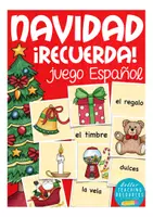 Aperçu - Jeux - Navidad (Noël) RECUERDA! Espagnol jeu de mémoire - Page de couverture