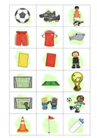 Aperçu - Jeux - Football/ Soccer - vocabulary soccer - Page 3