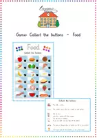 Aperçu - Jeux - Game Collect the buttons - Food - Page de couverture