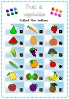 Aperçu - Jeux - Game Collect the buttons - Fruit & vegetables - Page 2