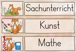 Vorschau - Bildkarten - Tagestransparenz - Fuchsklasse / Fuchs - Seite 2