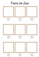 Vorschau - Spiele - Sprachförderung "Tiere im Zoo": Klettmappe (Anybook Reader; DaZ/DaF) - Seite 2