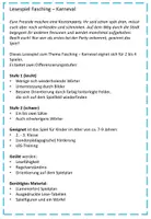 Vorschau - Spiele - Fasching / Karneval: Lesespiel - Seite 1