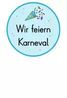 Vorschau - Fördermaterial/Inklusion - Fasching / Karneval: Legekreis zur Leseförderung - Seite 3