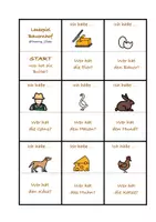 Vorschau - Spiele - Lesespiel Bauernhof - Deckblatt