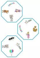 Vorschau - Spiele - Sprachförderung zu Fasching / Karneval: Was ist gleich? (DaZ/DaF) - Seite 2