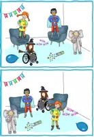 Vorschau - Spiele - Sprachförderung zum Fasching / Karneval: Was fehlt? (DaZ/DaF) - Seite 3