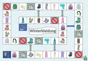 Vista previa - Juegos / Gamificación - Juego de mesa "Winterkleidung" alemán - página 2