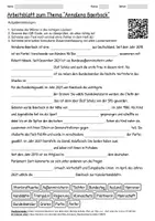 Vorschau - Arbeitsblätter - Arbeitsblätter "Annalena Baerbock" + Lösung & MP3 + - Deckblatt