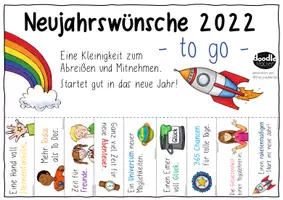 Aperçu - Jeux - Neujahrswünsche To-Go - Deutsch DaF DaZ - Page 3