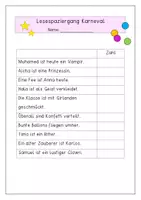 Vorschau - Arbeitsblätter - Differenzierte Lesespaziergänge - Seite 1