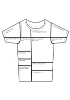 Vorschau - Arbeitsblätter - Tshirt-über mich-DE/FR-auch für Inklusion - Seite 1