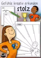 Aperçu - Jeux - STOLZ / stolz (sein) - Gefühle kreativ erkunden - Sketchnotes - Page de couverture
