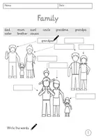 Vorschau - Arbeitsblätter - Stationenlernen "family" - Seite 2