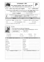 Vorschau - Arbeitsblätter - Present perfect with since and for - Panther (4 Arbeitsblätter mit Lösungen) - Seite 3